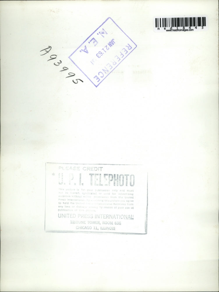 1963 Press Photo Dr. Charles L. Sacks with Russian-made Surgical Equipment