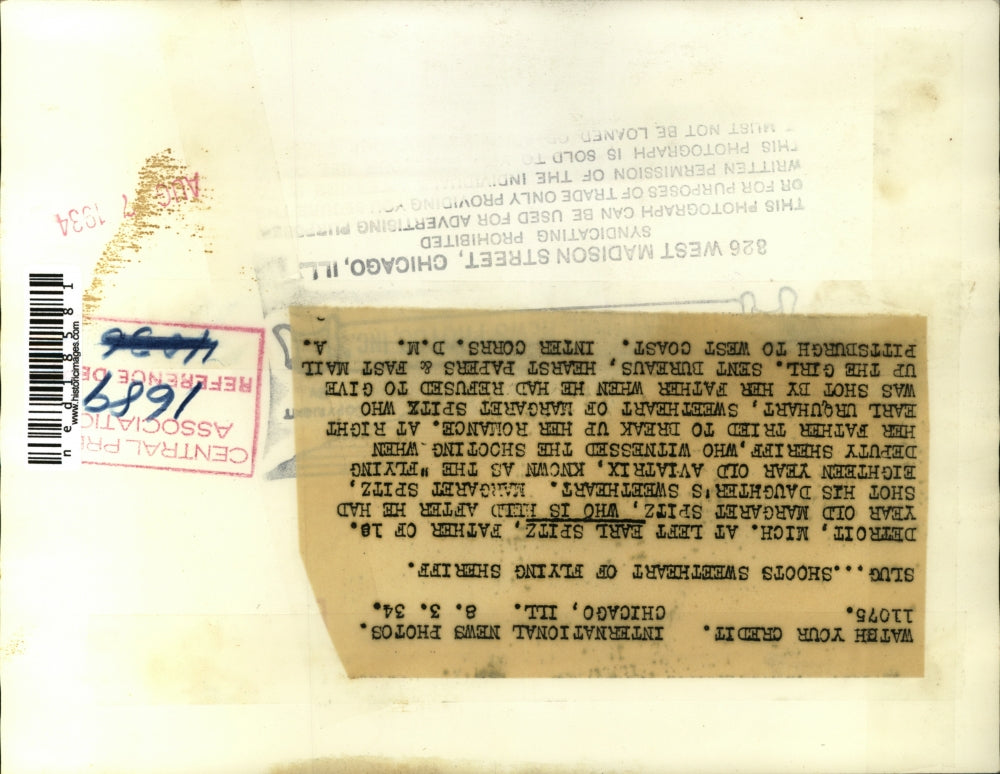 1934 Press Photo Earl Spitz, Margaret Spitz, and Earl Urquhart - ned18581