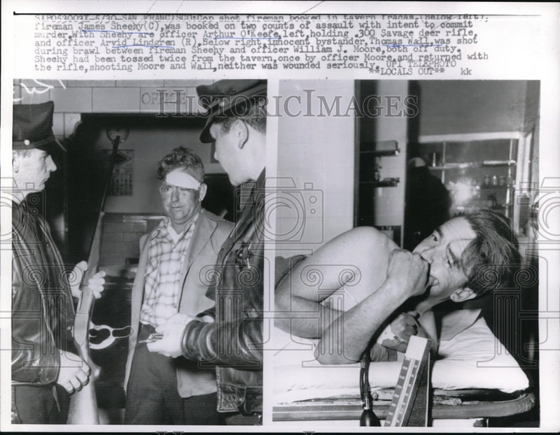 Load image into Gallery viewer, 1959 Press Photo James Sheehy, Arthur O'Keefe, Arvid Lindgren, and Thomas Well
