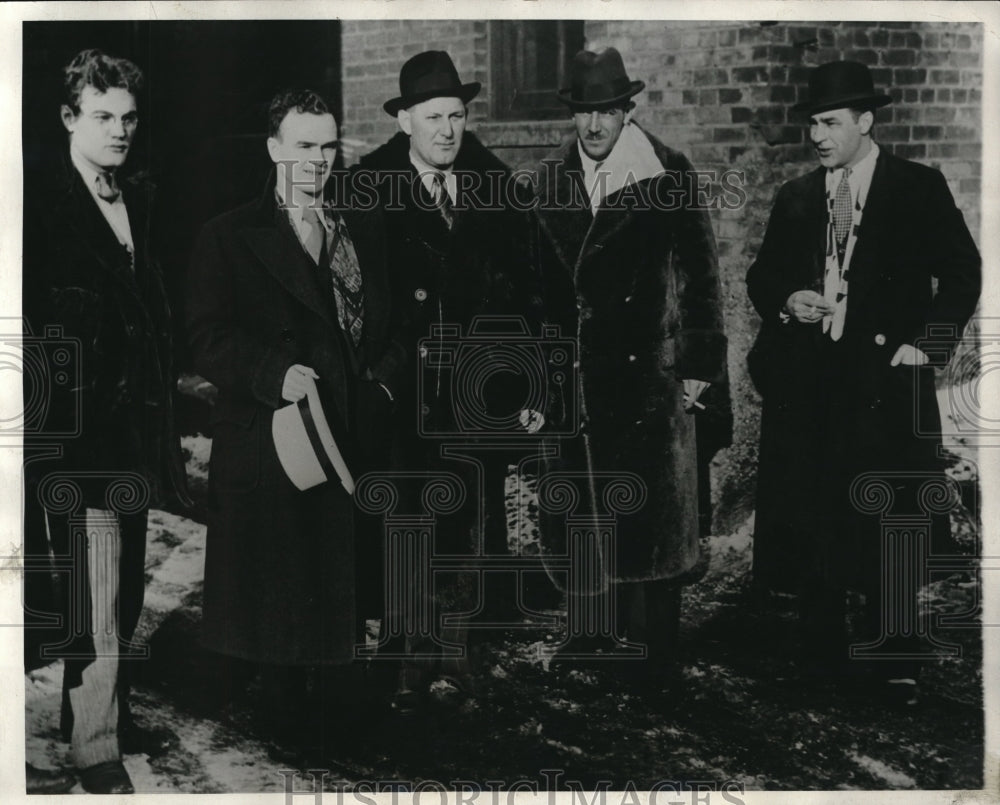 1931 Press Photo College Students Arrested as Rum Peddlers
