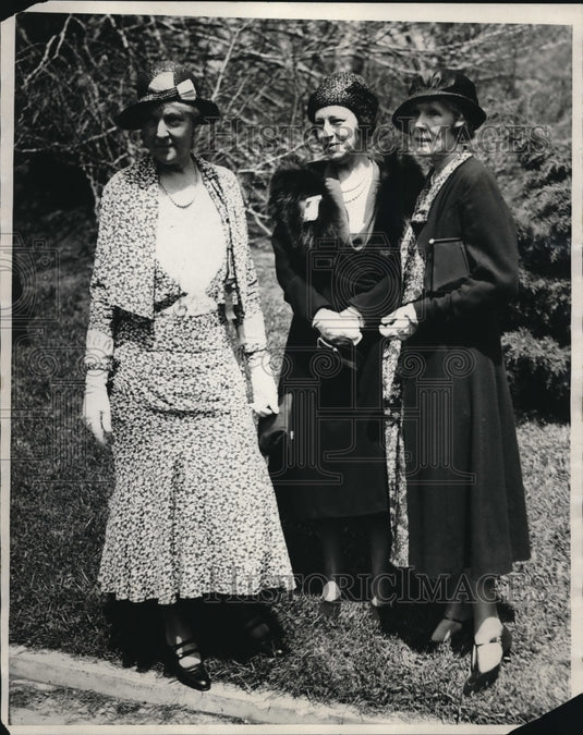 1931 Press Photo Leaders of organizaition on State of Kentucky