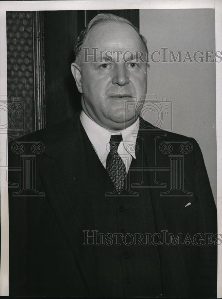 1938 Press Photo George Allum of Hoagland and Allum Company Incorporated