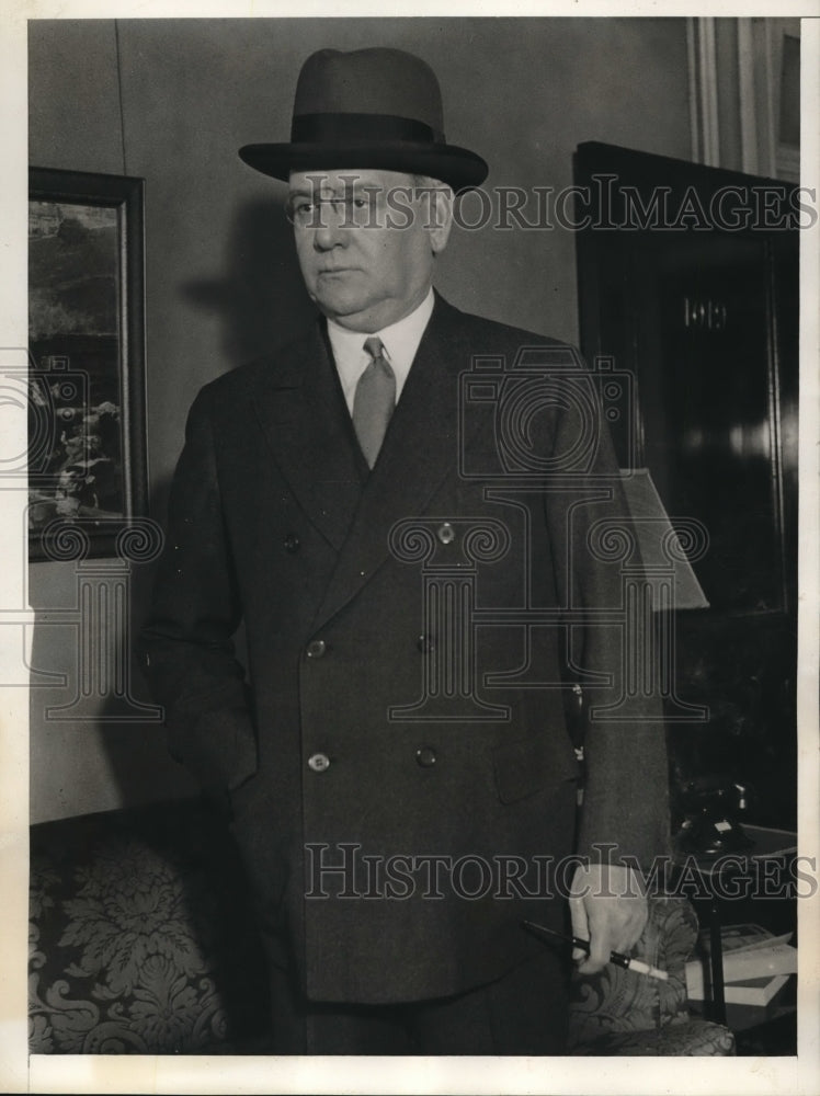 1933 Press Photo Robert Dunham at Biltmore Hotel - ned19004
