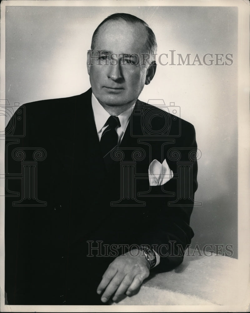1948 Press Photo Jounalist Mark Ethridge