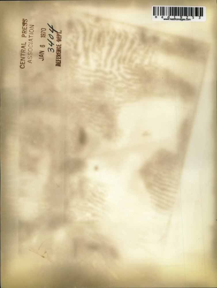 1970 Press Photo Jackson Miss Frank Dunbaugh Deputy Asst Attorney General Civil