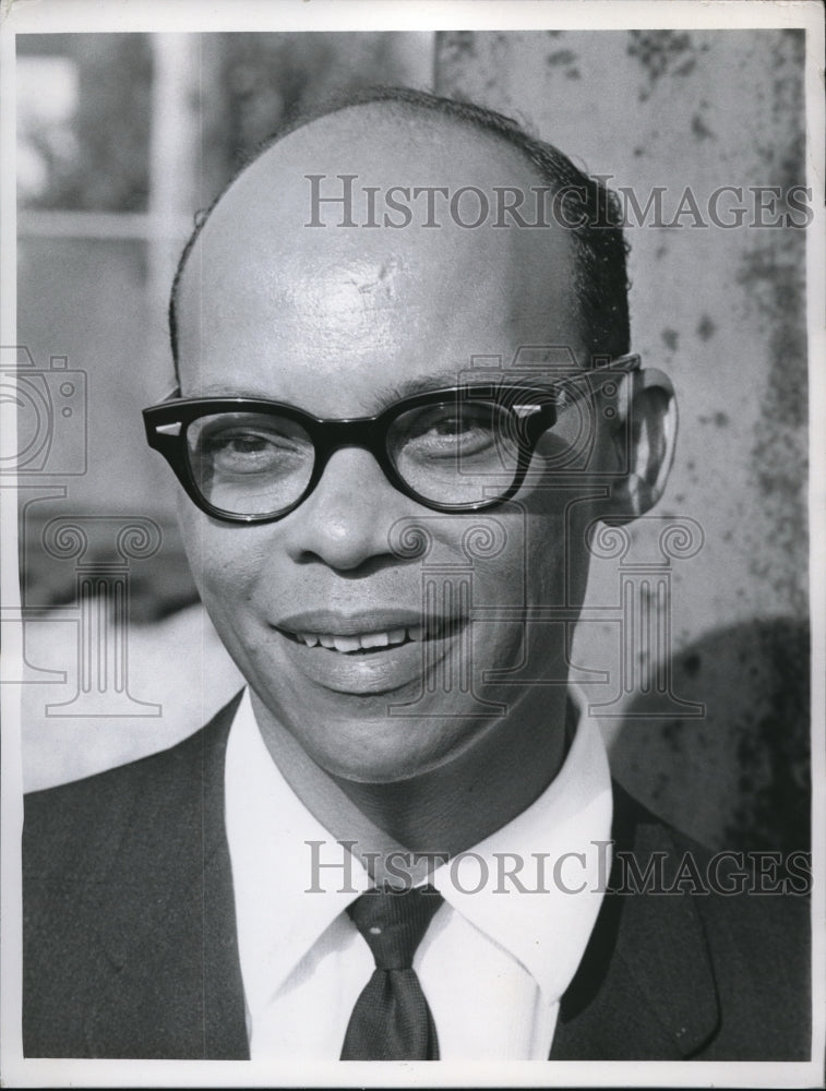 1968 Press Photo Clarence Geuertte, CTS Chief Engineer, supt. of engineers