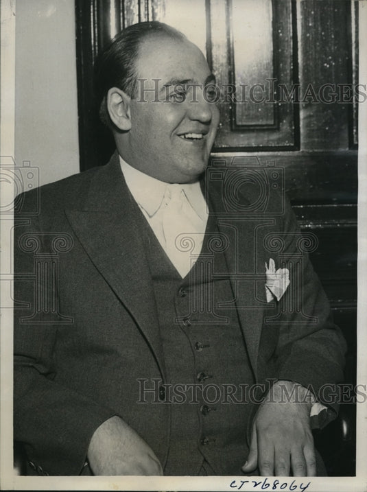 1934 Press Photo Harry Welsh, tortured by two men for $2.000