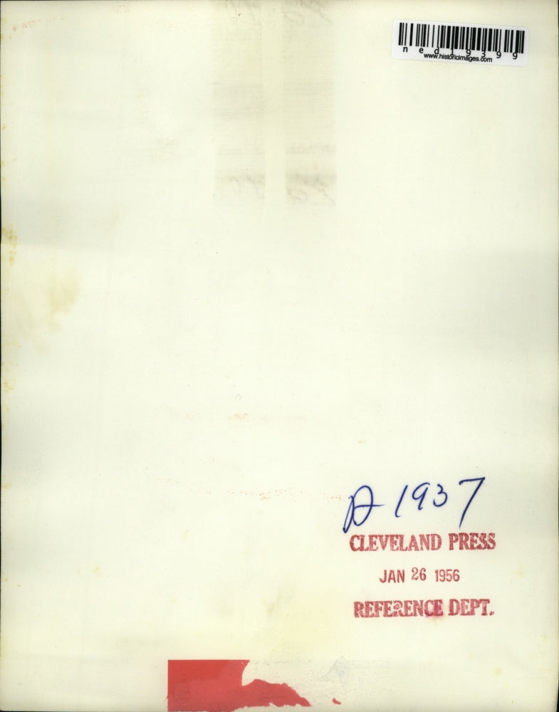 1956 Press Photo Oakland California Burton W. Abbott Murder Stephanie Bryan Die