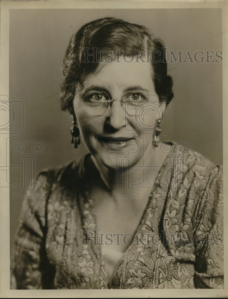 1931 Press Photo Mrs Max Green