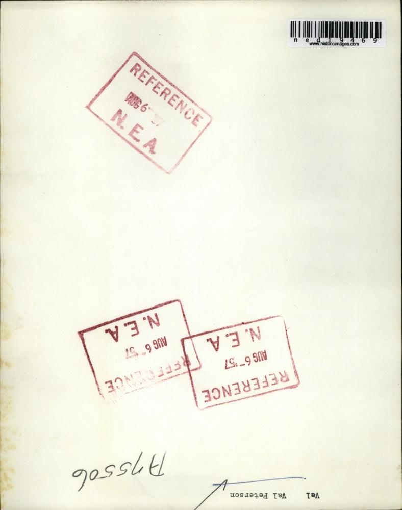 1957 Press Photo Val Peterson