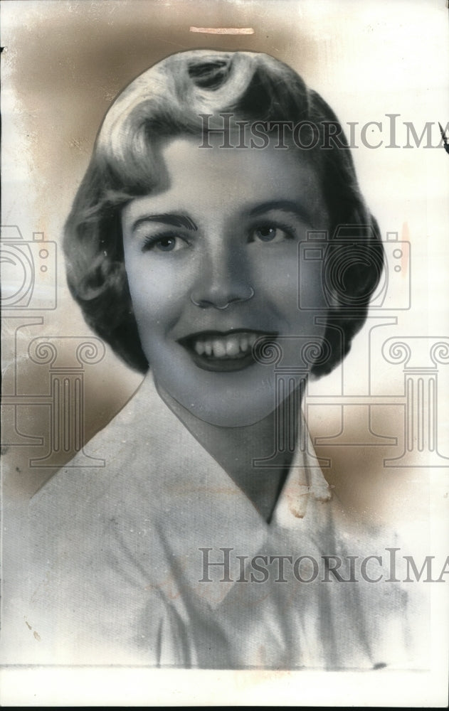 1957 Press Photo Ginger Mattox - ned19515