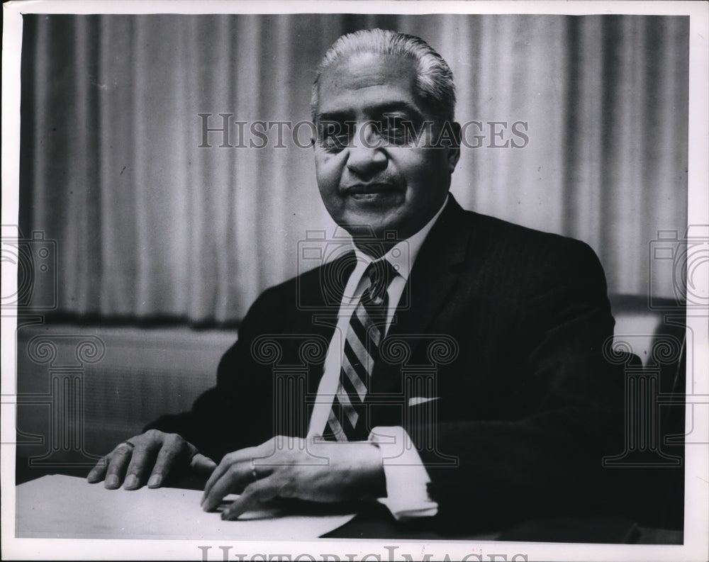 1962 Press Photo Manuel Nortega Morales Of Guatemala- Historic Images