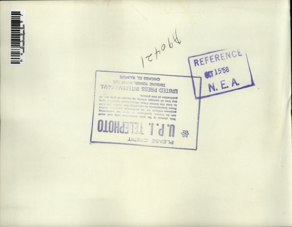 1958 Press Photo Lois Smith, Steven Smith, Robert Smith Avoid Bandit Attack