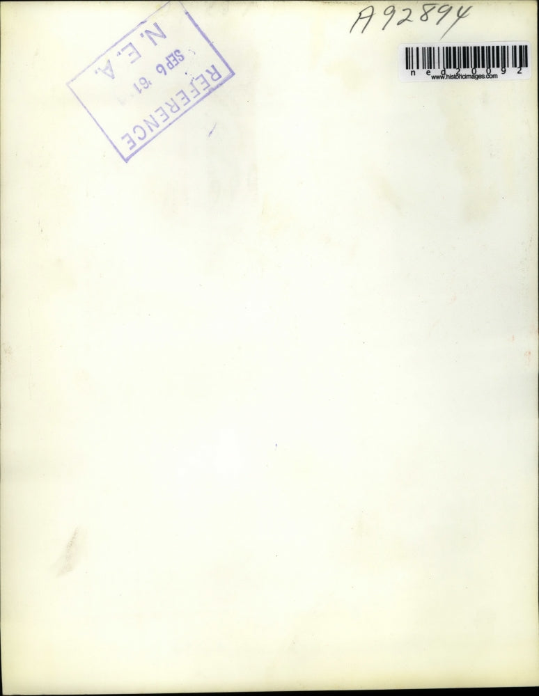 1961 Press Photo Paris Brazil's Joao Goulart Announced Resignation Red China