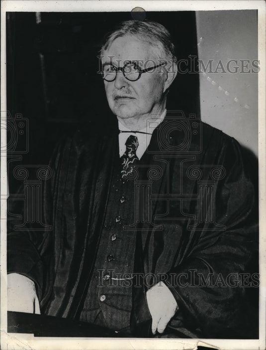 1935 Press Photo Justice Thomas W. Trenchard - ned20154