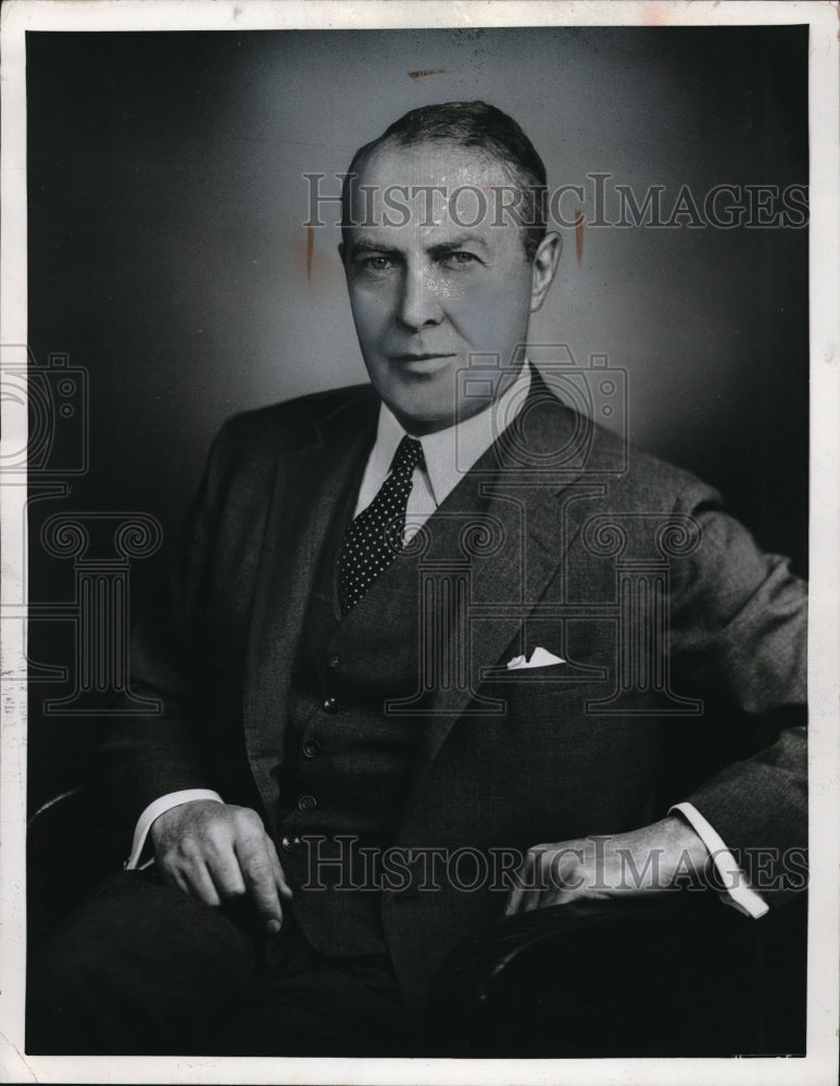 1963 Press Photo Joe Campbell Businessman - ned20176