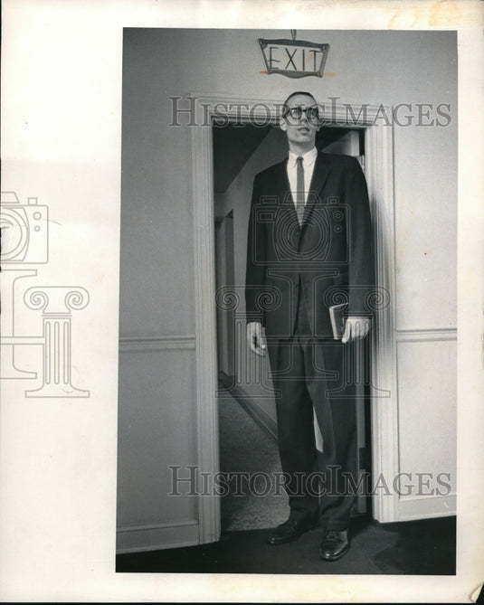 1961 Press Photo Rev Paul Benes of Grand Rapids Mich