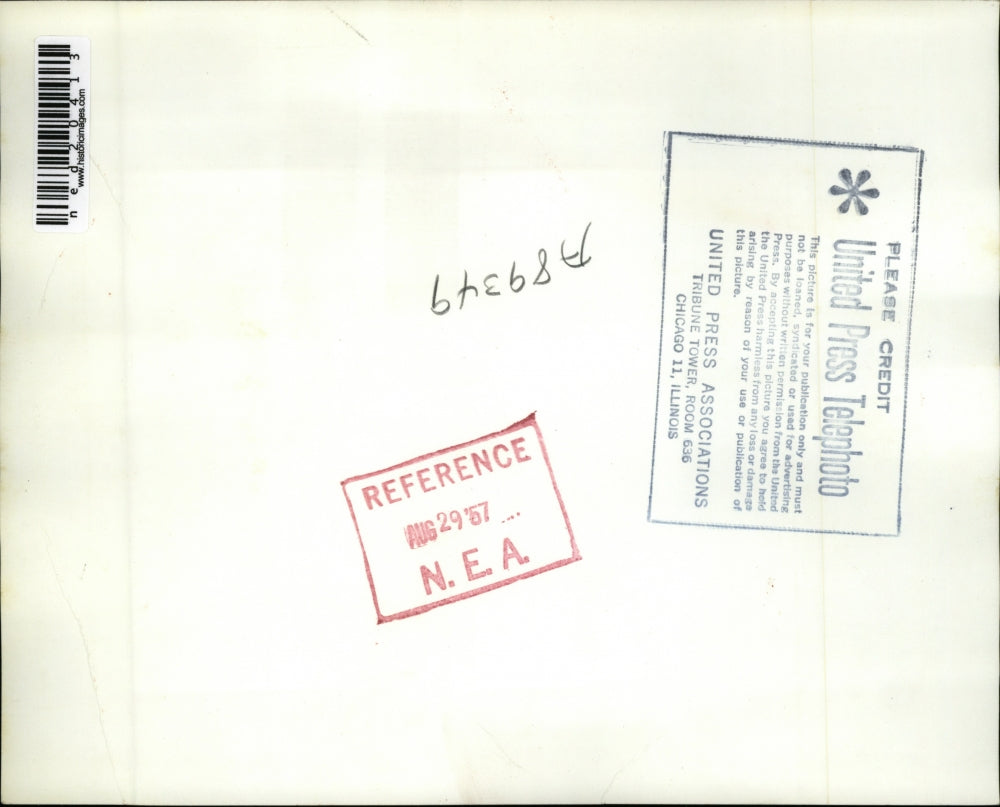 1957 Press Photo Deputy Premier Ferenc Muennich