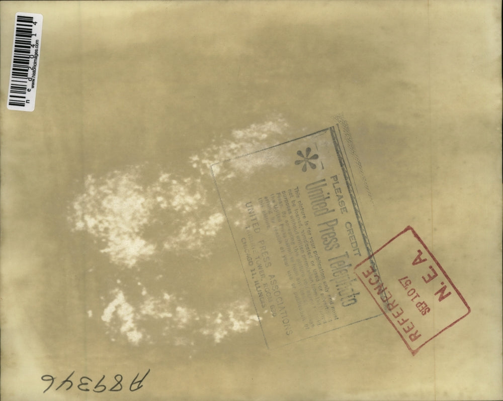 1957 Press Photo Top Russian scientists at the Garden of the Gods Club