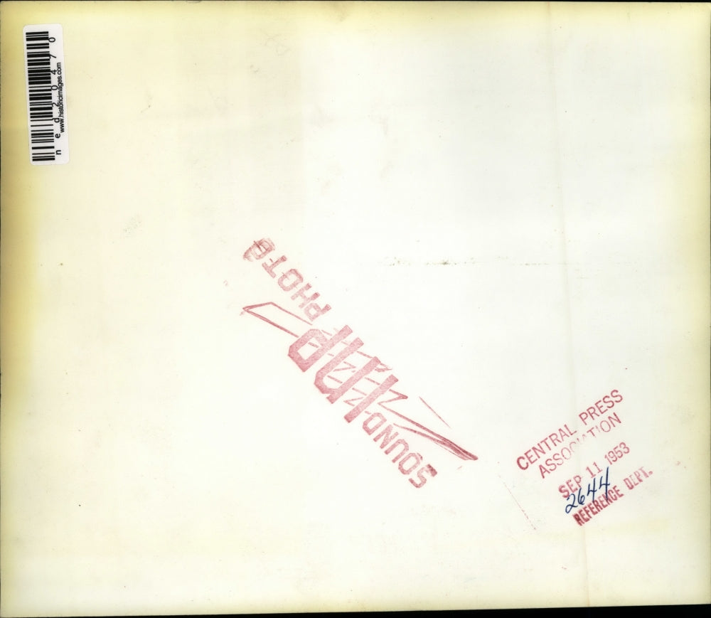 1953 Press Photo Crwon Prince Akihito Signs Guest Book At Press Club