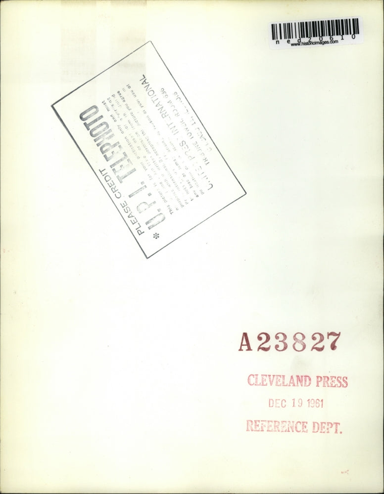 1961 Press Photo William Stoner Shot By Police After Wild Boat Chase