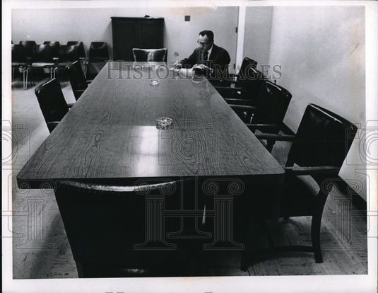 1964 Press Photo Saul Stillman Bd of Elections
