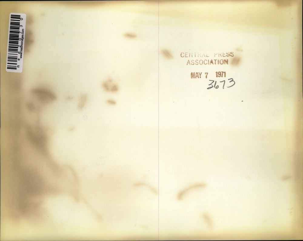 1971 Press Photo Mrs William Rogers, wife of the Sec of St and Mrs Anwar Sadat.