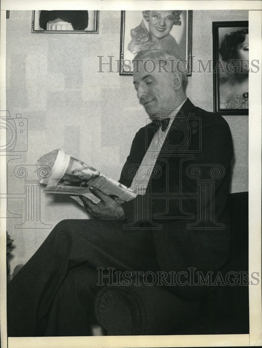 1936 Press Photo Edward Albert Freeman Married More Famous People Than Anyone