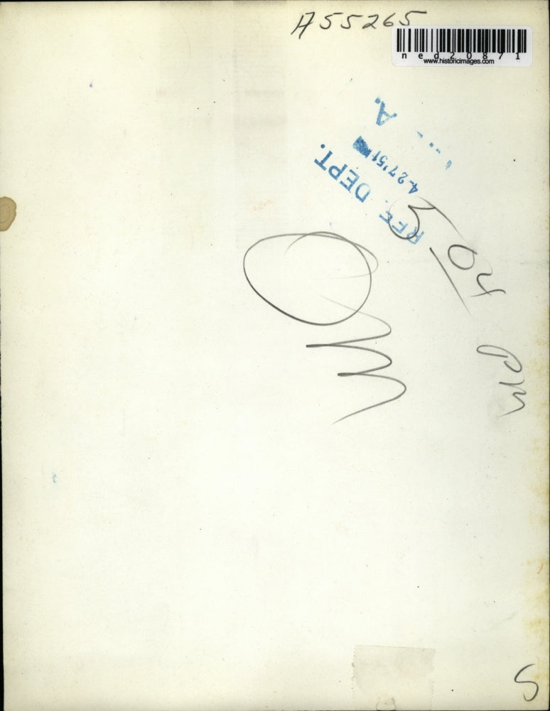 1951 Press Photo James Van Fleet Steps out Of Plane After Meeting With President