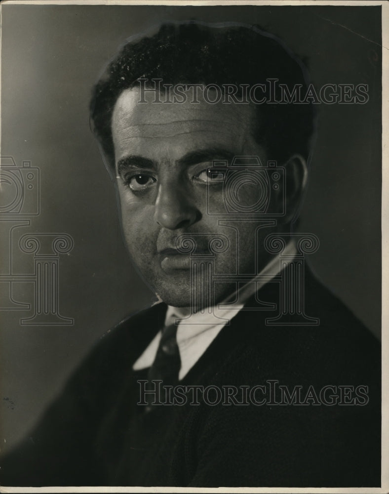 1932 Press Photo Sam Sandberg Student Beaten During Mine Investigation