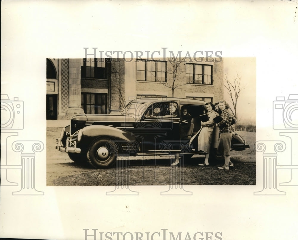 1939 Press Photo Keuka College in the Finger Lakes Region of Central NY.