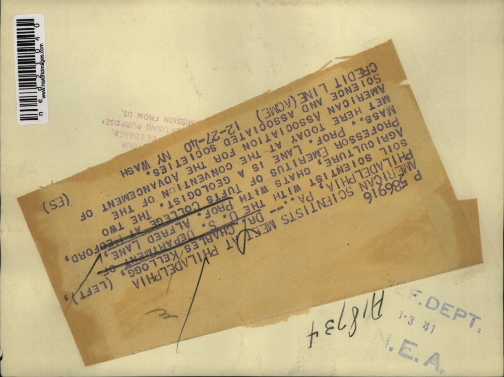 1940 Press Photo American scientists meet in Philadelphia, PA, at convention.