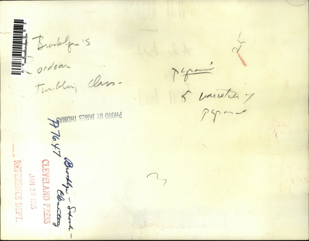 1955 Press Photo Brooklyns Tumblin Clan