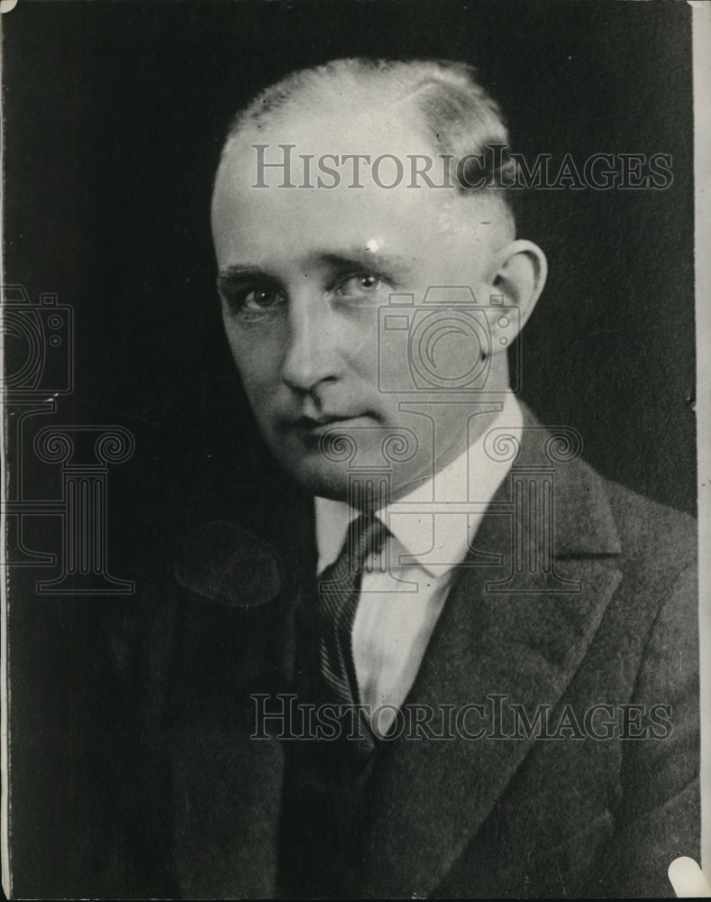 1928 Press Photo Charles D. Bryne of the West