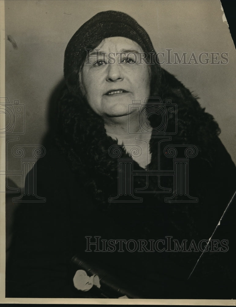 1932 Press Photo Clara Poole Kidnapping
