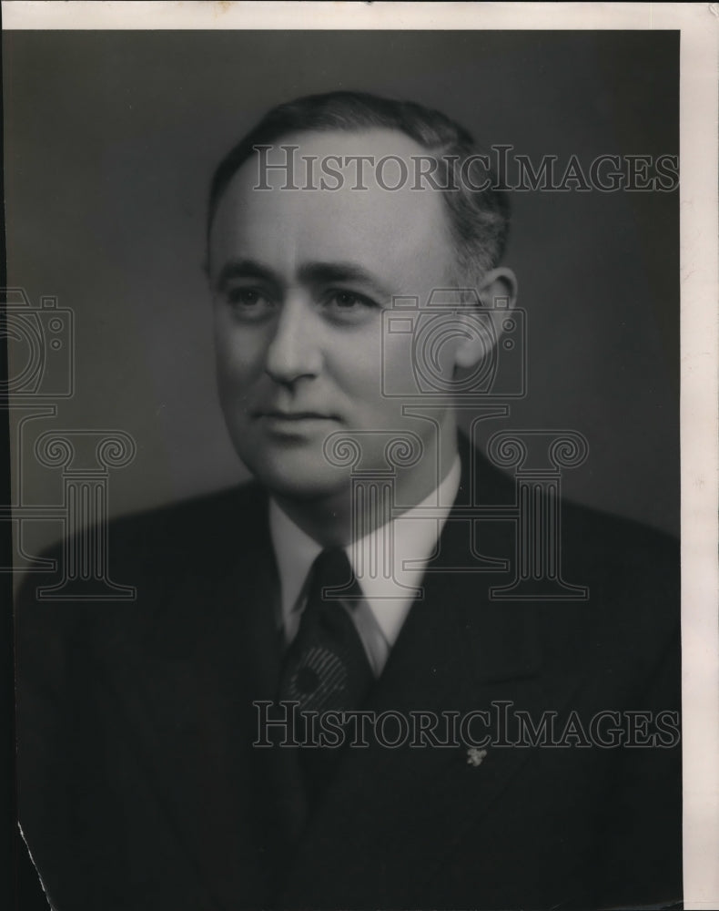 1947 Press Photo Malcolm R. Giles Supreme Secretary To The Loyal Order Of Moose