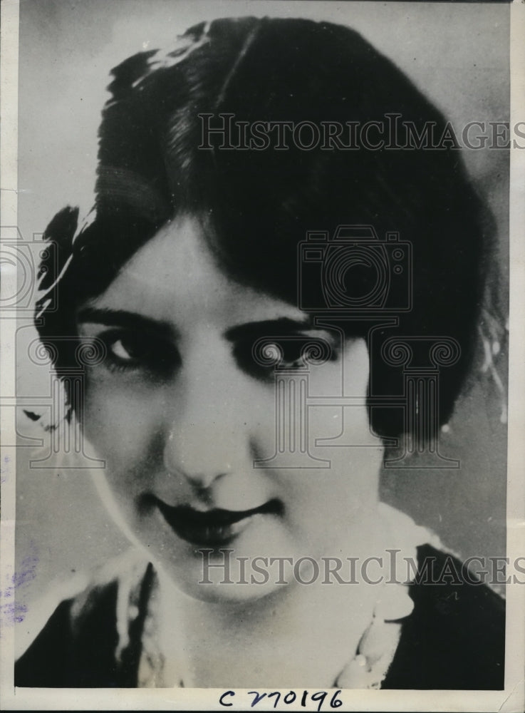 1934 Press Photo Miss Josephine Probst Was The Last To See Earl Gentry Alive