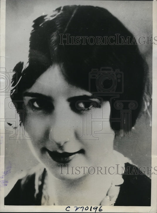 1934 Press Photo Miss Josephine Probst Was The Last To See Earl Gentry Alive