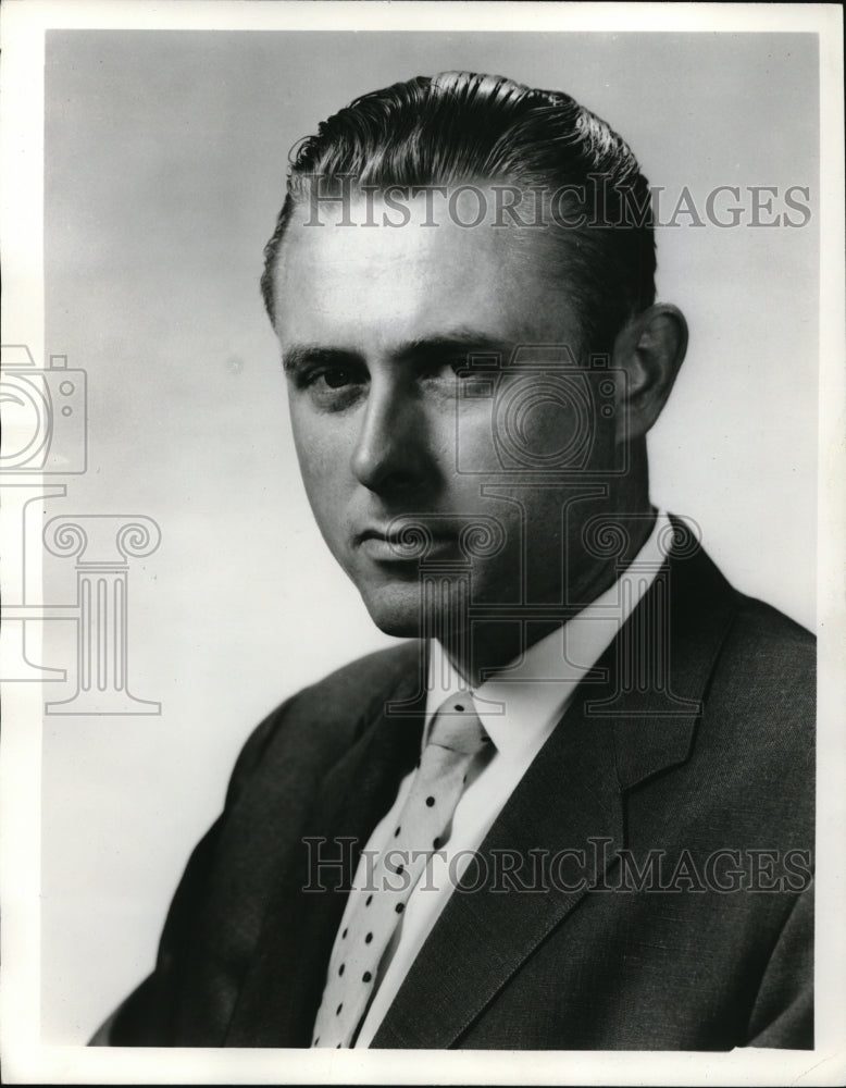 1959 Press Photo James Anderson Steel Sales LeTeuraneau Prod Div Longview Texas