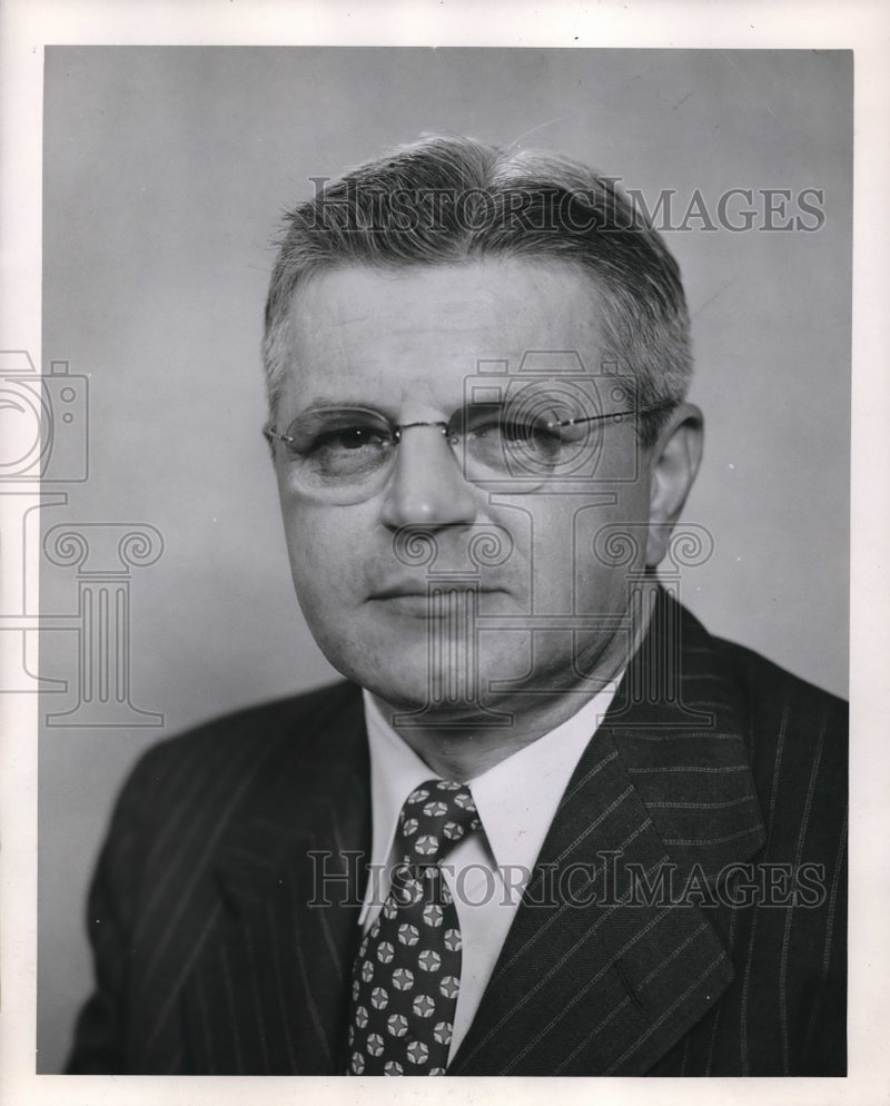 Load image into Gallery viewer, 1947 Press Photo Reber C. Stupp Dayton Ohio Vice President Jack Heintz New York
