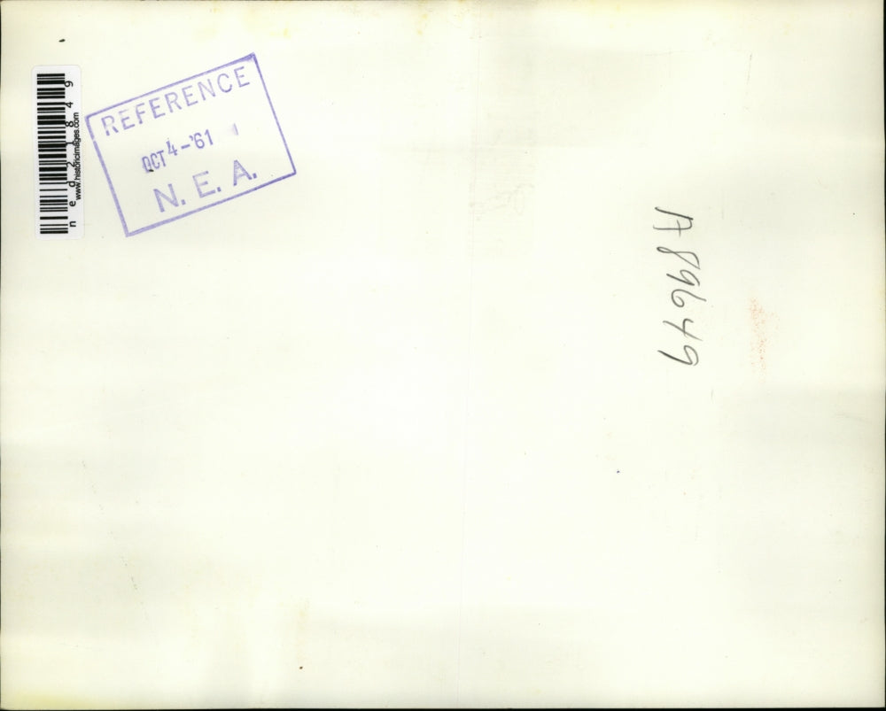 1961 Press Photo London Lord Amory appears with George A Drew at a luncheon at