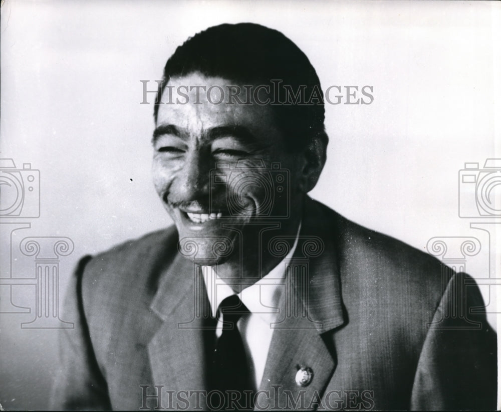 1963 Press Photo Dr Raul Ramos Giminez, A.D. (opposition)