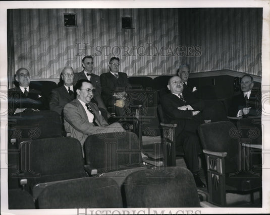 1951 Press Photo New York Board of Regents View "The Miracle" Catholic Boycott
