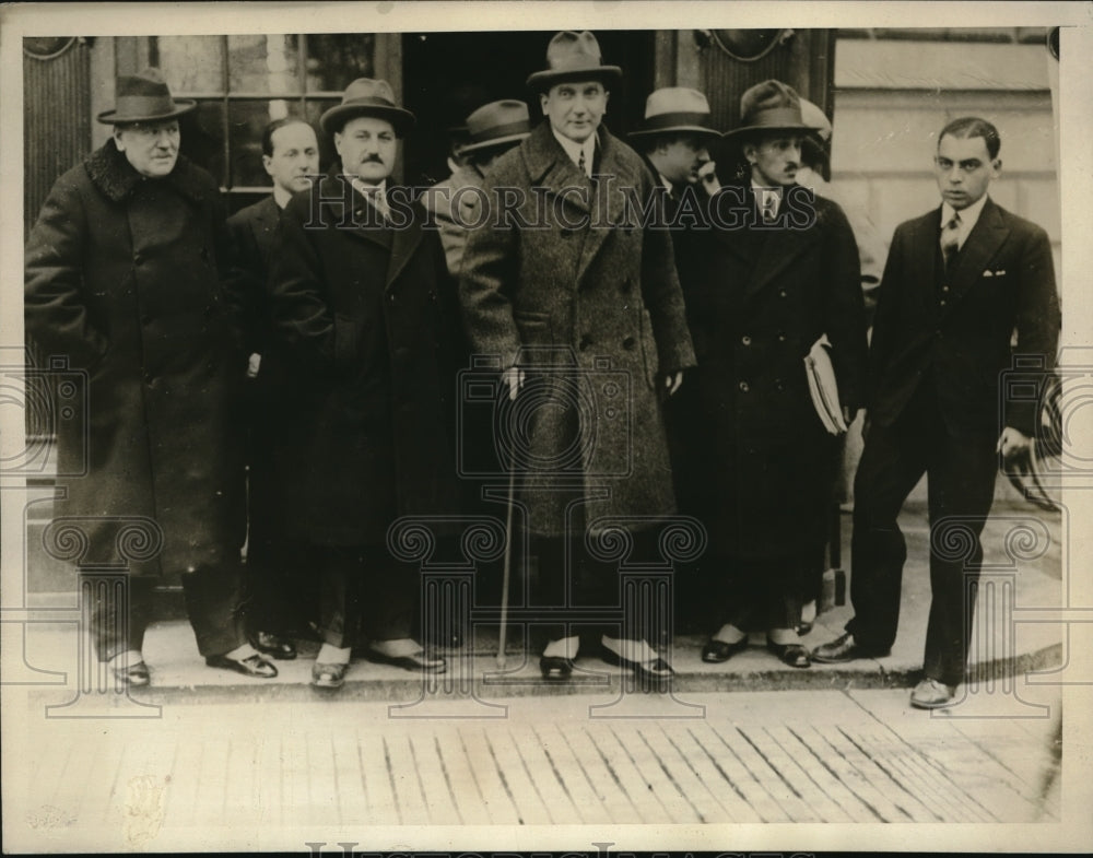 1930 Press Photo Ehrenberg, Chrzanowski,Bosterman, Wizeh, Strasburger