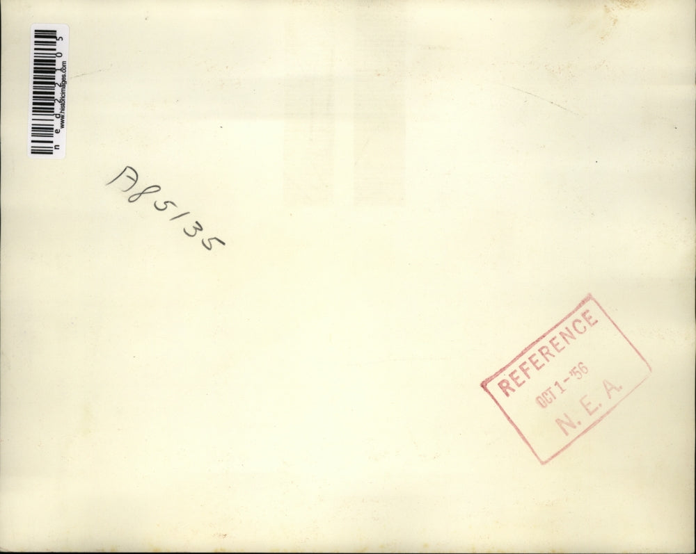 1956 Press Photo Woody Woodard Coach Of Southern Methodist University Honored