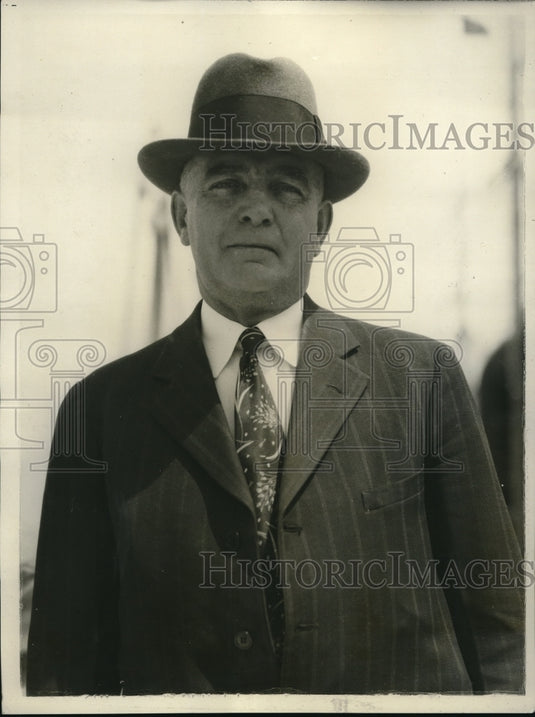 1931 Press Photo RJ Weston today dock guard now millionaire heir