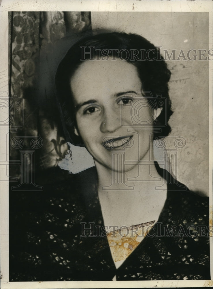 1938 Press Photo Clara Green Daughter of William Green