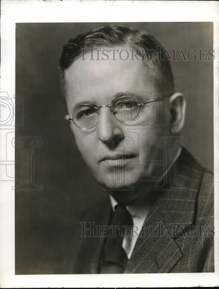 1940 Press Photo Harry L. Erlicher, General Purchasing Agent, G.E.