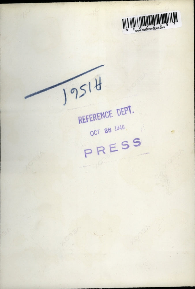 1940 Press Photo U.S. Army Private Huston Whitlock in Front of Tent