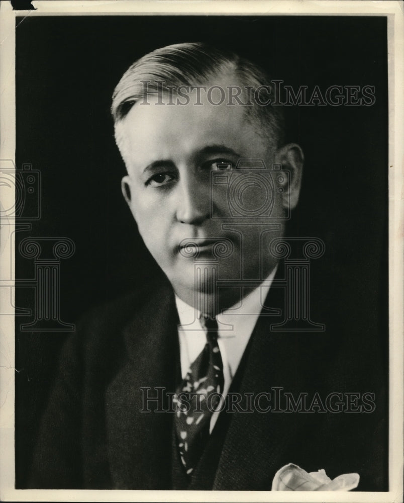 1946 Press Photo John May asst to Pres of American Steel & Wire Co